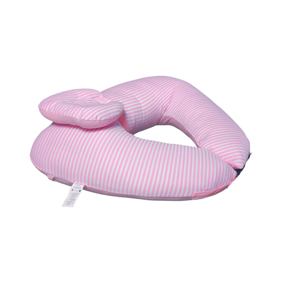 Almohada de lactancia para gemelos Monzillo Baby e Kids Almofada de  Amamentação - pompom - travesseiro para amamentar - almofada de bebê -  almofada gestante - luxo color chevron rosa
